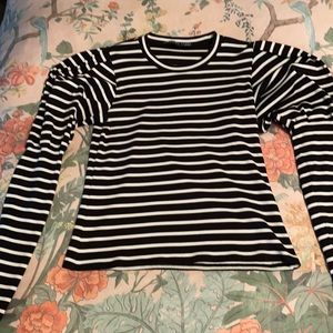 Veronica Beard puff sleeved shirt